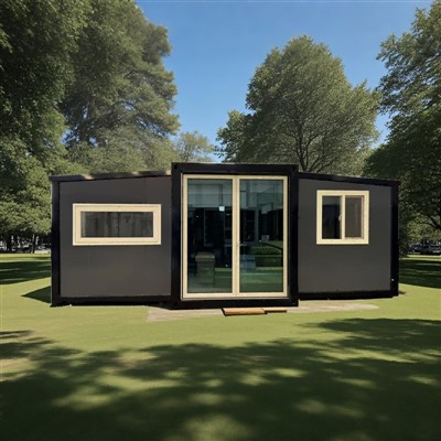 Nhà hộp đựng có thể mở rộng với năng lượng mặt trời